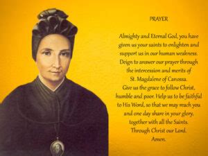 Catholic Heroes . . . St. Magdalena Of Canossa.
